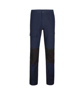Pánske nohavice (VELILLA TROUSERS TREKKING STRETCH) > modrá (navy) / čierna > S