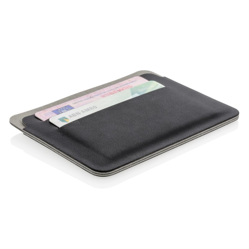 RFID púzdro na karty > čierna