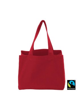 Nákupná taška (COTTOVER TOTE BAG, SMALL) > červená