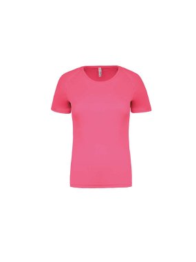 Dámske tričko (PROACT LADIES SHORT SLEEVE T-SHIRT) > ružová (fluorescent) > S