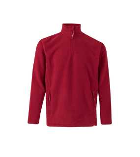 Pánska mikina (VELILLA FLEECE) > červená > XL