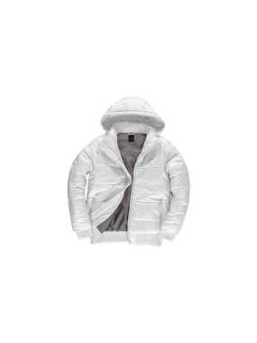 Pánska bunda(B&C Superhood /men) > biela > M