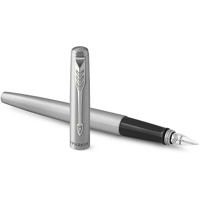 Plniace pero (Parker Jotter Core) > strieborná (stainless) (modrý atrament)