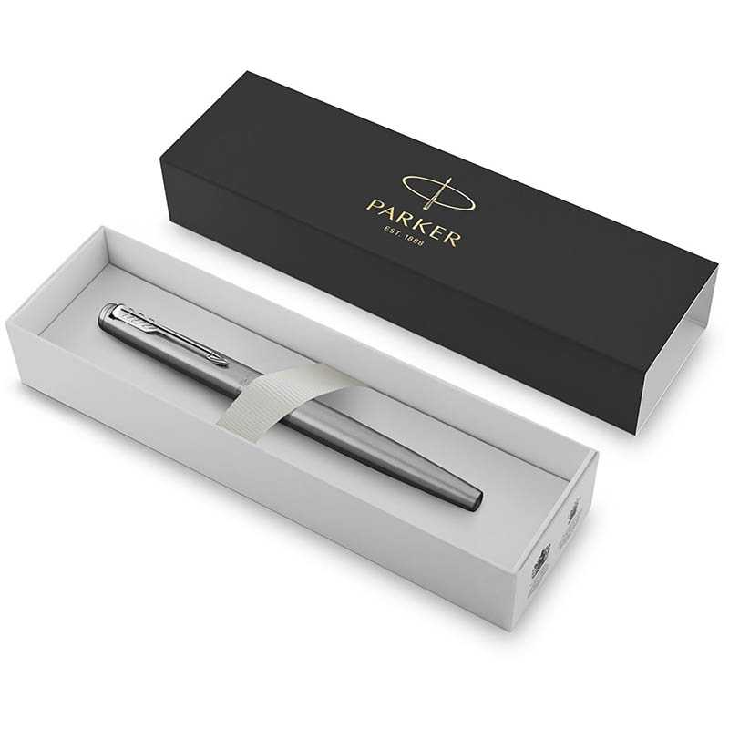 Plniace pero (Parker Jotter Core) > strieborná (stainless) (modrý atrament)