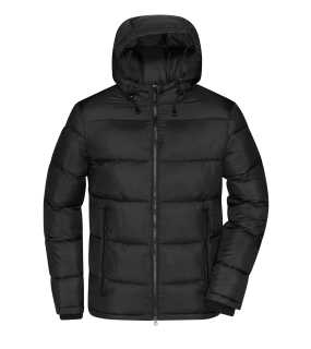 Pánska bunda (JN Mens Padded Jacket) > čierna / červená > XL