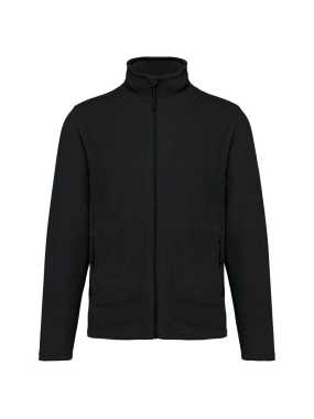 Unisex bunda (UNISEX ECO-FRIENDLY MICRO-POLARFLEECE JACKET) > čierna > 4XL