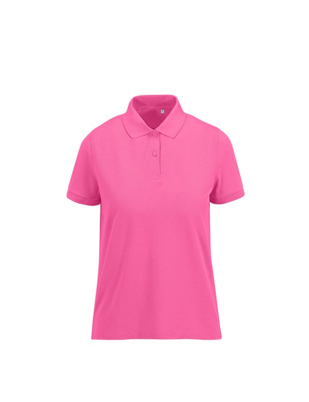 Dámska polokošeľa (B&C MY ECO POLO 65/35 /WOMEN_°) > ružová (lotus) > S