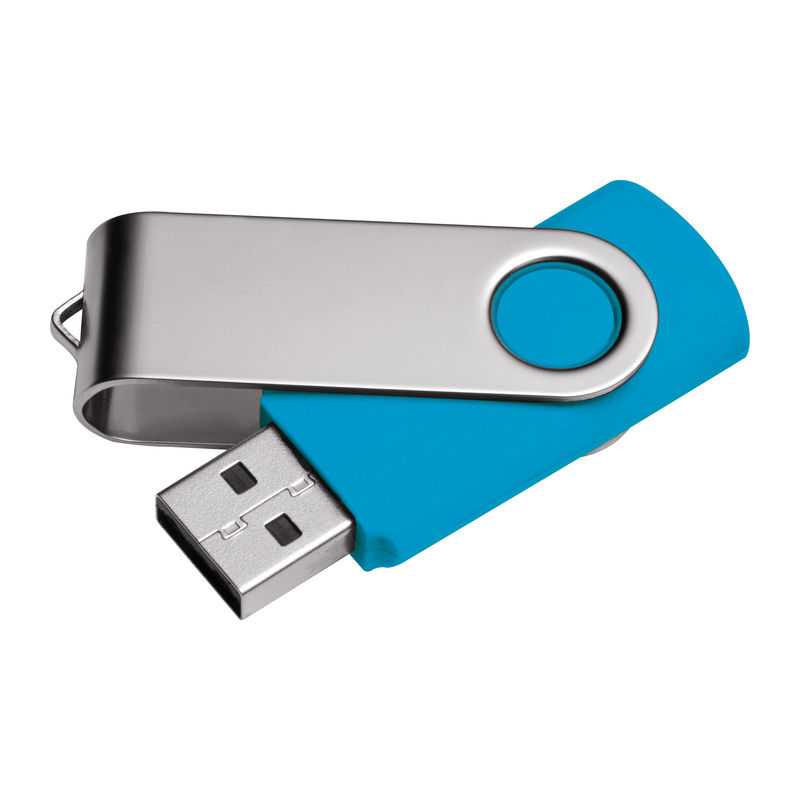 USB kľúč Twister 32GB > modrá (light)
