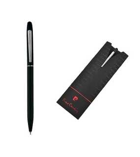 Guľôčkové pero s otočným mechanizmom "PIERRE CARDIN" > čierna