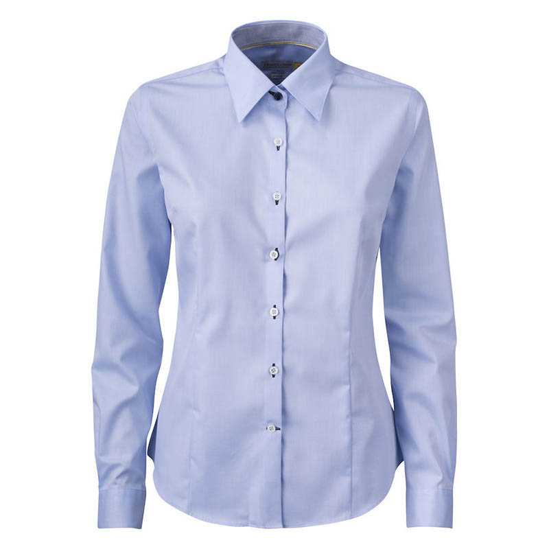 Dámska košeľa (James Harvest YELLOW BOW 51 LADIES) > modrá (sky) / modrá (navy) > S