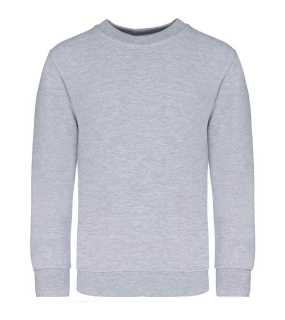 Detská mikina(KARIBAN KIDS' CREW NECK SWEATSHIRT) > šedá (oxford) > 12/14