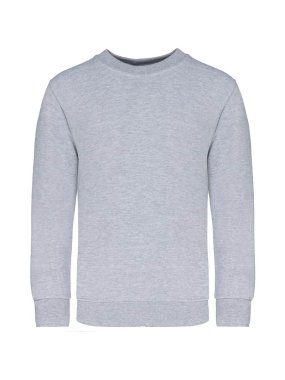 Detská mikina(KARIBAN KIDS' CREW NECK SWEATSHIRT) > šedá (oxford) > 12/14