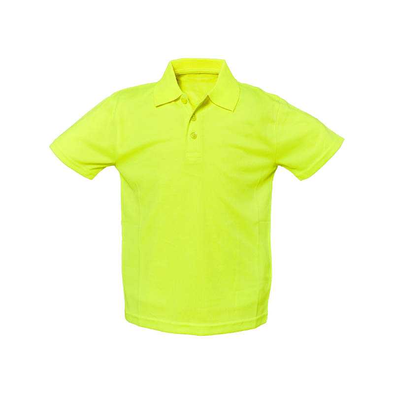 Detská polokošeľa (WIMBLEDON BOY by JR) > žltá (fluo) > L