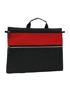 Taška na dokumenty > čierna / červená