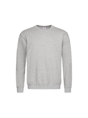 Pánska mikina(Sweatshirt STEDMAN)>šedá (heather)>3XL