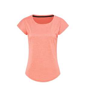 Dámske tričko (STEDMAN Recycled Sports-T Move)>ružová (coral heather)>M
