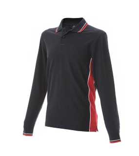 Unisex polokošeľa (MALTA by JR) > modrá (navy) / červená > M