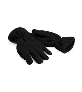 Unisex rukavice (Beechfield Suprafleece Thinsulate Gloves) > čierna > L/XL