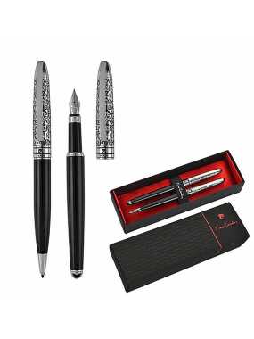 Súprava guľôčkového a plniaceho pera "PIERRE CARDIN" > čierna