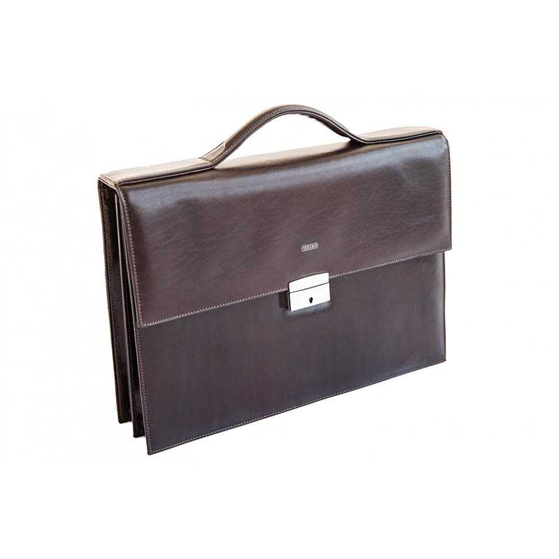 Aktovka kožená univerzálna > hnedá (dark)