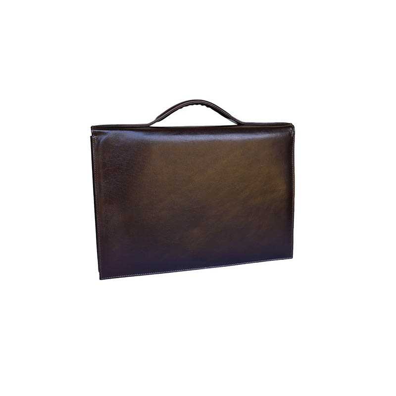 Aktovka kožená univerzálna > hnedá (dark)