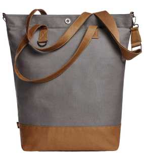 Nákupná taška (Halfar LIFE) > šedá / hnedá