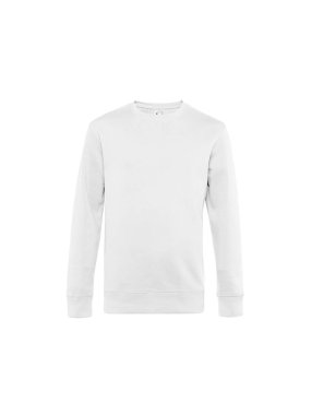 Pánska mikina (B&C KING Crew Neck)>biela>4XL