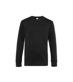 Pánska mikina (B&C KING Crew Neck)>čierna (urban)>L