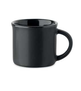 Keramický hrnček na espresso 40 ml > čierna