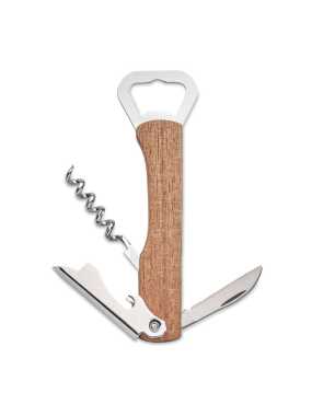 Drevený otvarák 3v1 > hnedá (wood)
