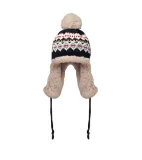 Zimná pletená čiapka > čierna