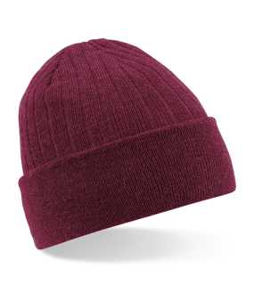 Unisex čiapka (Beechfield Thinsulate Beanie) > črevená (burgundy)