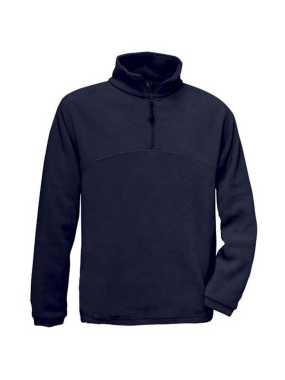 Unisex fleece mikina (B&C HIGHLANDER +) > modrá (navy) > XS