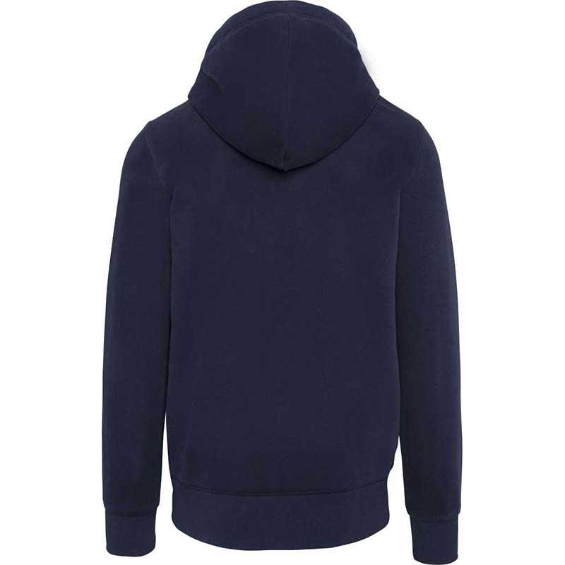 Pánska mikina (KARIBAN MEN’S VINTAGE ZIPPED HOODED SWEATSHIRT)>modrá (vintage navy)>S