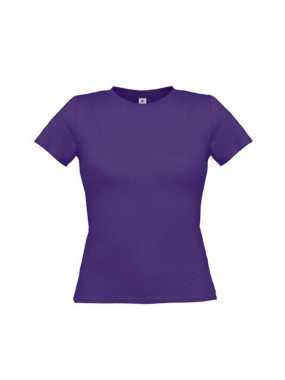 Dámske tričko (B&C WOMEN-ONLY) > fialová > M
