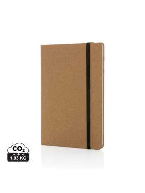Kamenný zápisník s korkovým obalom A5 Stoneleaf > hnedá