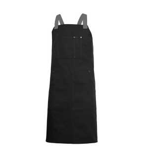 Zástera (VELILLA BIB CANVAS APRON) > čierna / šedá
