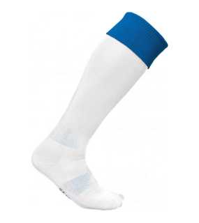 Športové ponožky (TWO-TONE SPORTS SOCKS) > biela / modrá (sporty royal) > 39/42