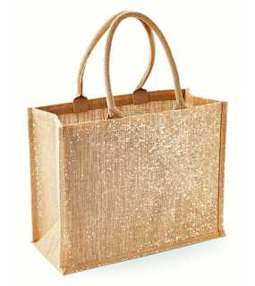Nákupná taška (WM Shimmer Jute Shopper) > žltá (natural)