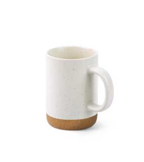 Keramický hrnček CORK (320 ml) > biela (pastel)