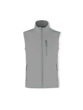 RPET softshellová vesta > šedá > M