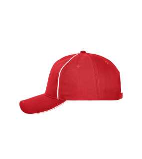 6 panelová šiltovka (MB 6 Panel Workwear Cap SOLID)>červená