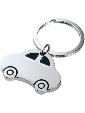 Kovová kľúčenka > strieborná