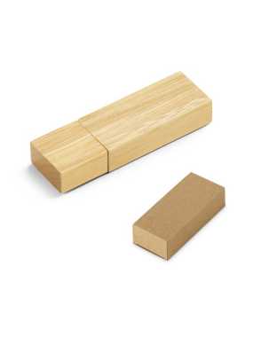Bambusový USB kľúč 16GB > béžová (natural)