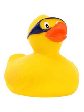 Kačička do vane (MBW Squeaky duck goggles) > viacfarebná