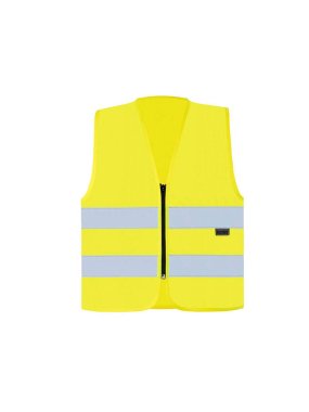Unisex vesta (Korntex SAFETY VEST WITH ZIPPER "COLOGNE") > žltá > XL