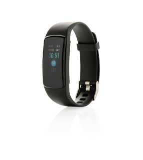 Fitness náramok Stay Fit s monitorom srdcového tepu > čierna