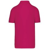 Pánska polokošeľa (KARIBAN Mens Short Sleeve Pique Polo Shirt ) > ružová (fuchsia) > 2XL