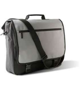 Taška na dokumenty (KIMOOD FLAP OVER DOCUMENT BAG) > čierna / šedá (light)