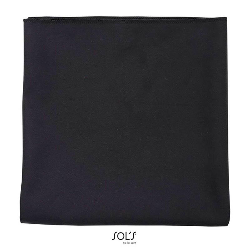 Uterák (SOL'S ATOLL 30 - MICROFIBRE TOWEL) > čierna